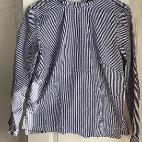 High Ruffle Neck Shirt - Picture 3 of 7